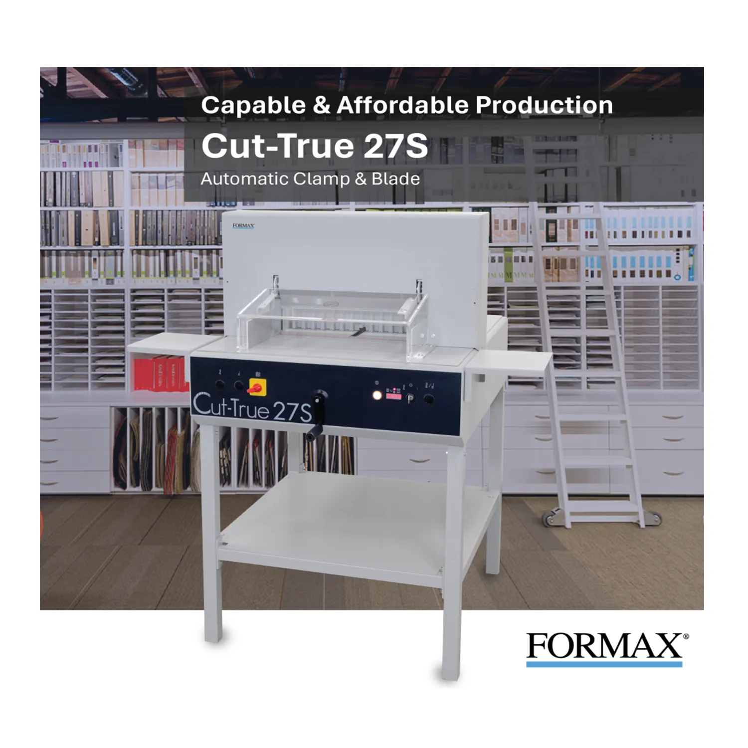 Formax Cut-True 27S Semi-Automatic Paper Cutting Machine