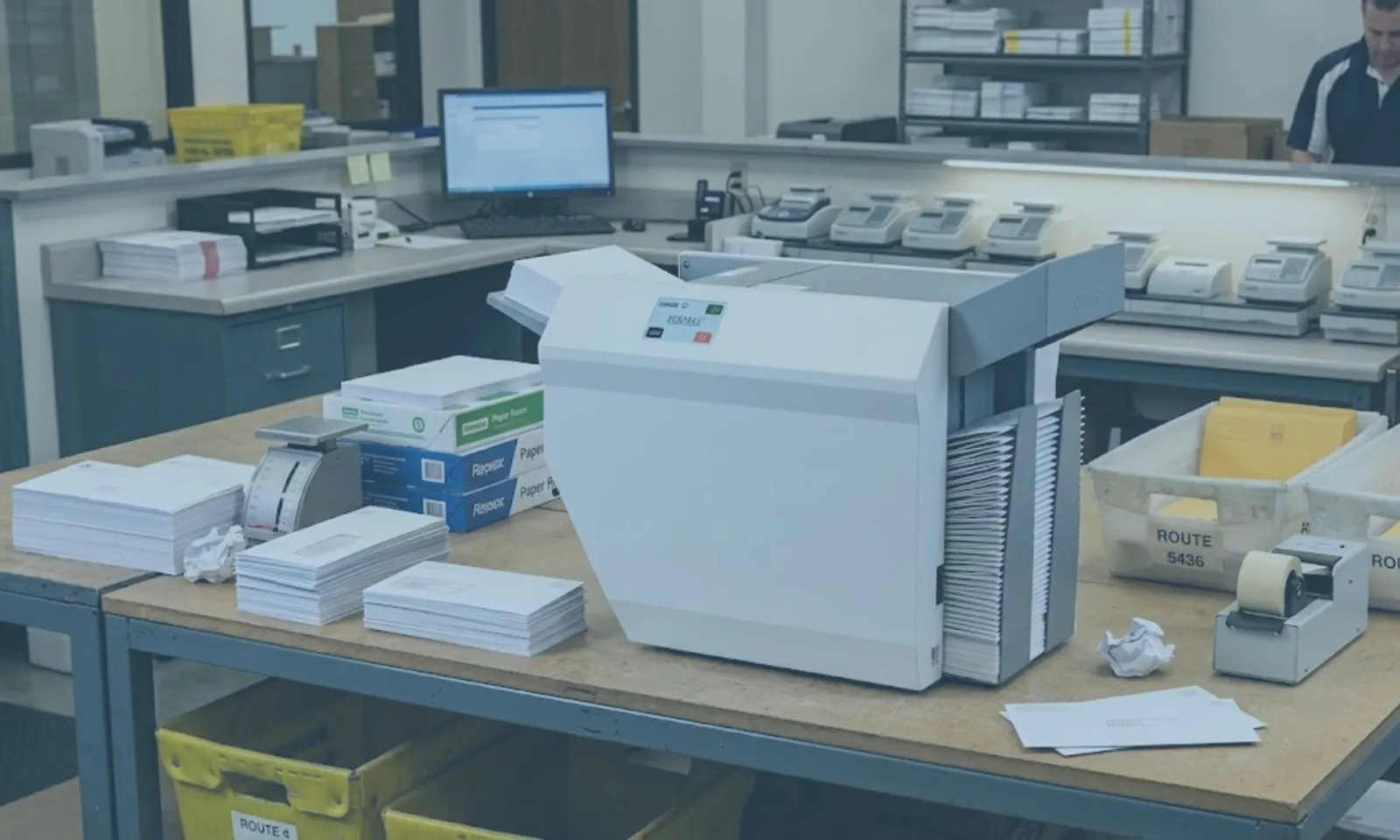 Formax FD 2006 AutoSeal Pressure Sealer for Efficient Office Mailing Automation