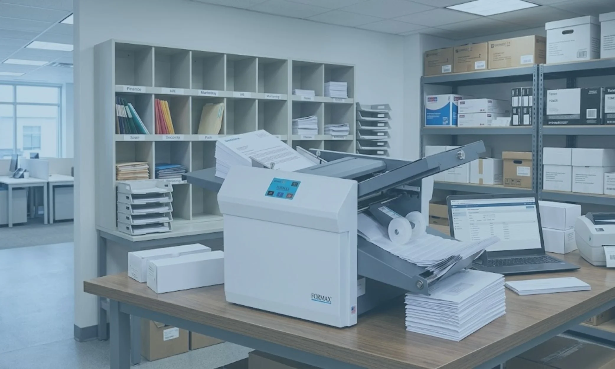 Formax FD 346 Tabletop Paper Folder: High-Speed Folding Performance for Modern Offices