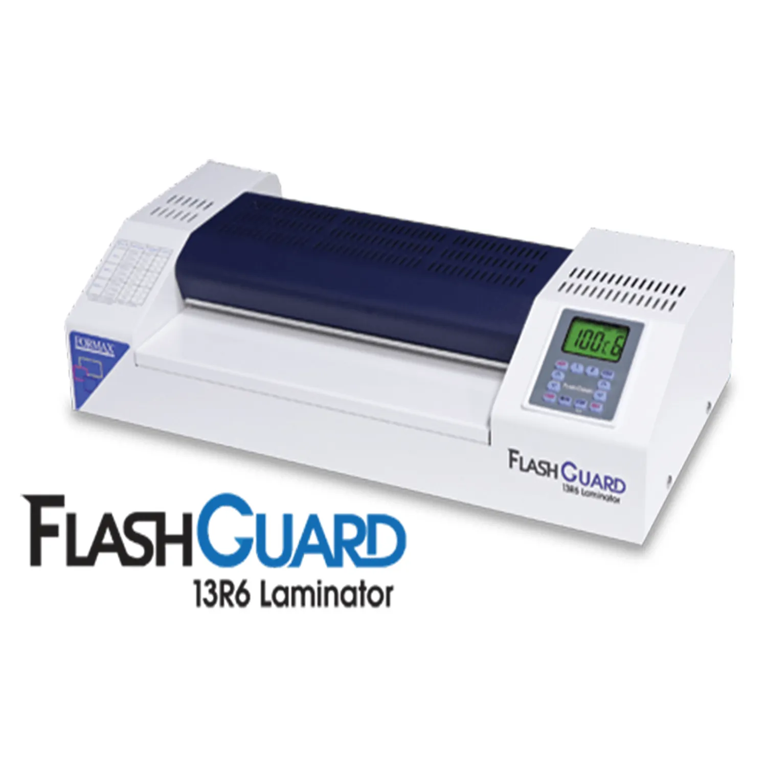 Formax FlashGuard 13R6 13" Heavy-Duty 6-Roller Thermal Pouch Laminator