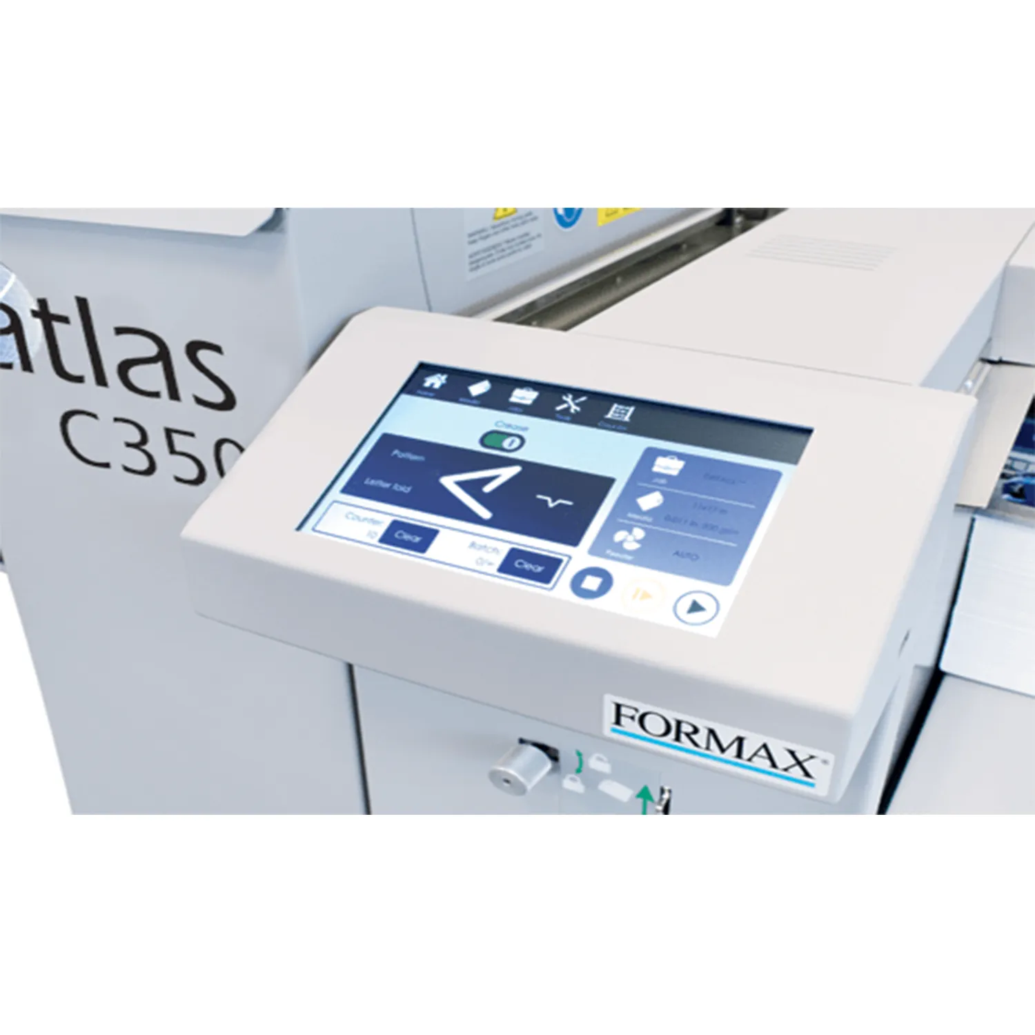 Formax Atlas C350 High-Speed Automatic Paper Creasing & Folding Machine