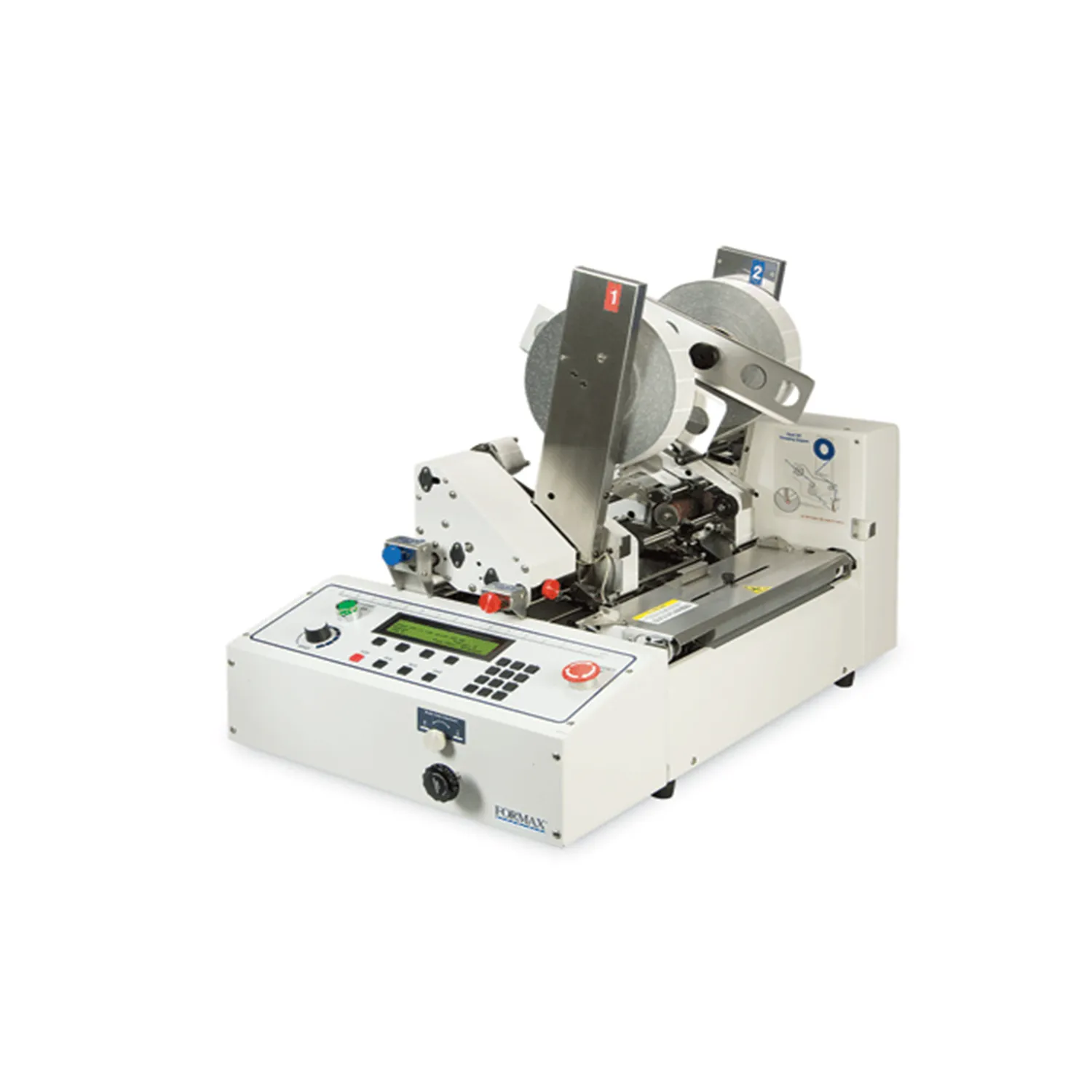 Formax FD 282 Double-Head Edge Mailing Tabber with Synchronized Feeder