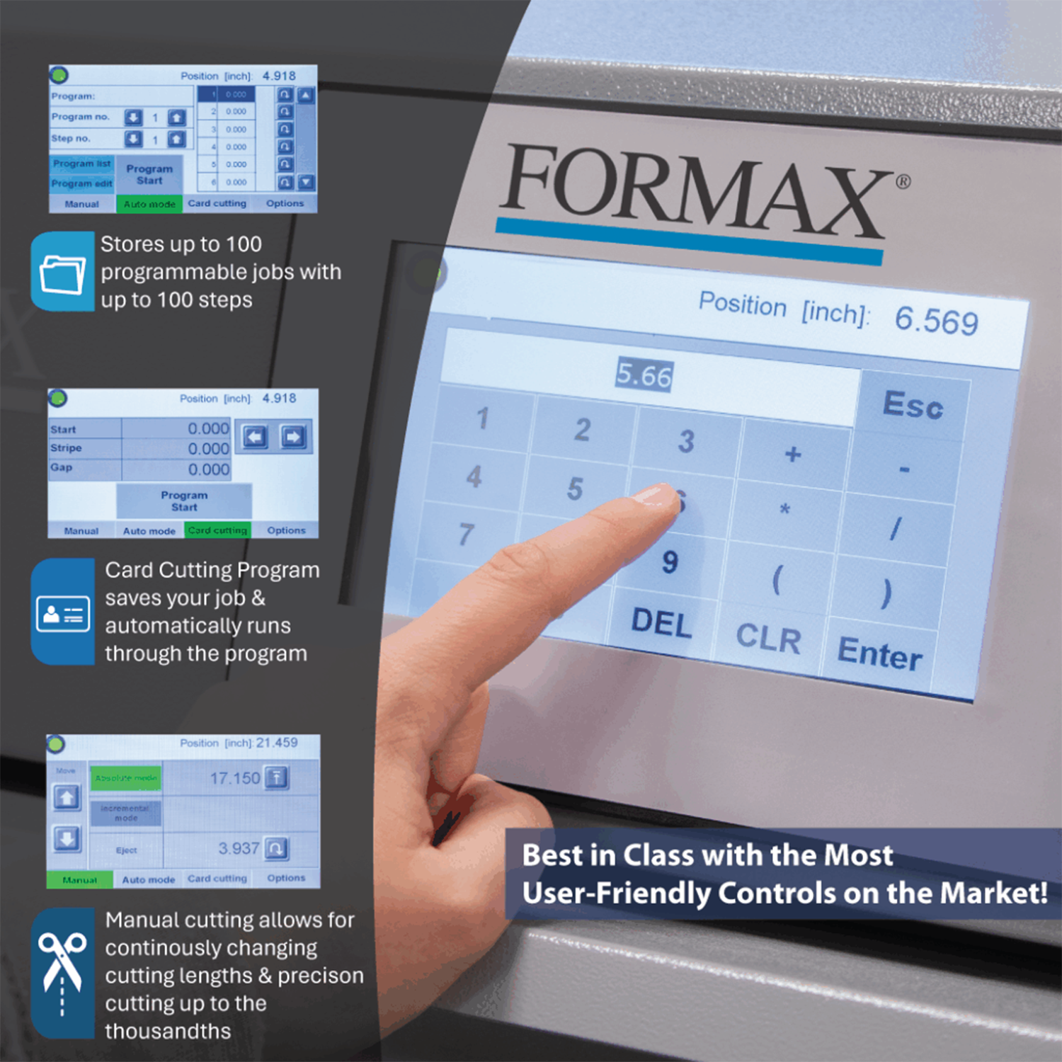 Formax Cut-True 29A Automatic Electric Guillotine Paper Cutter