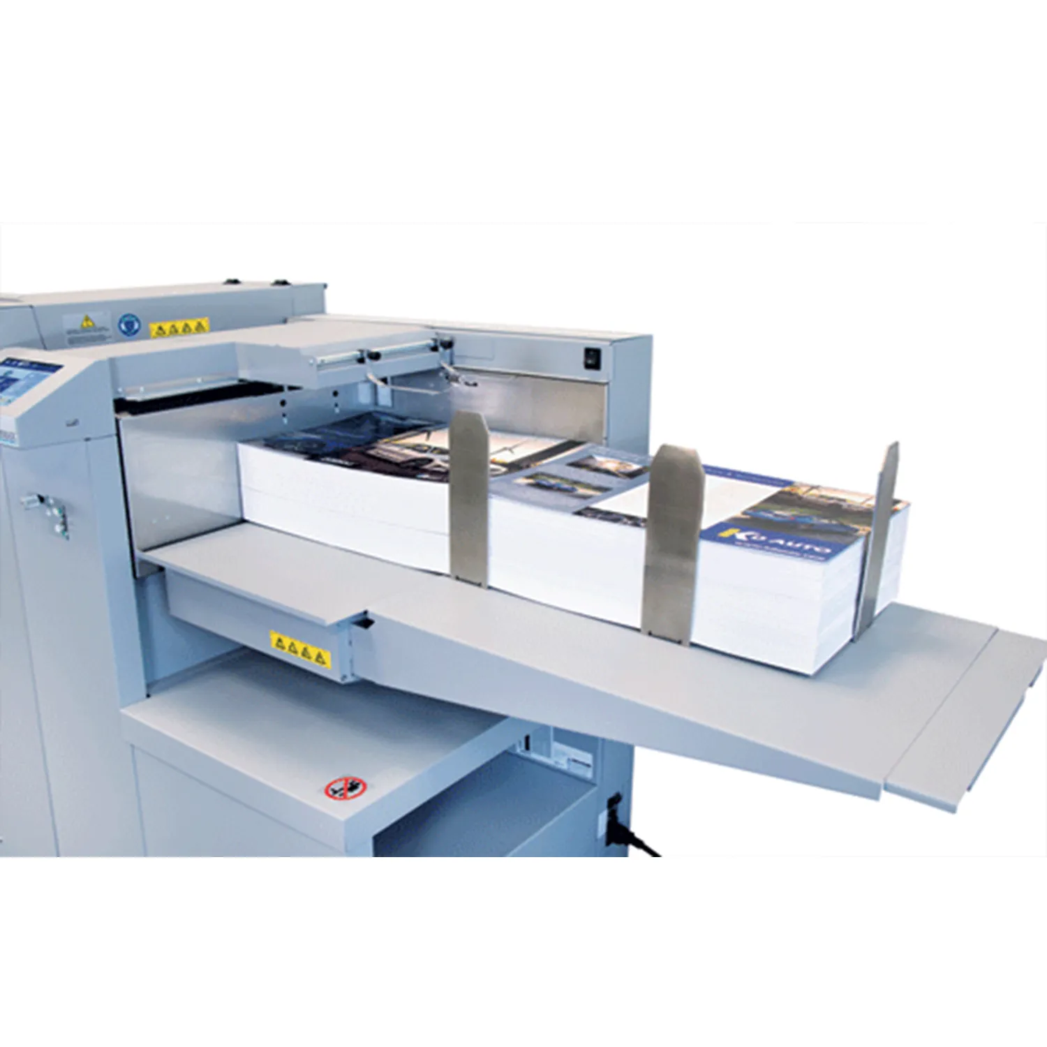 Formax Atlas C150P Automatic Paper Creasing & Perforating Machine with Pile Feeder & Accessories