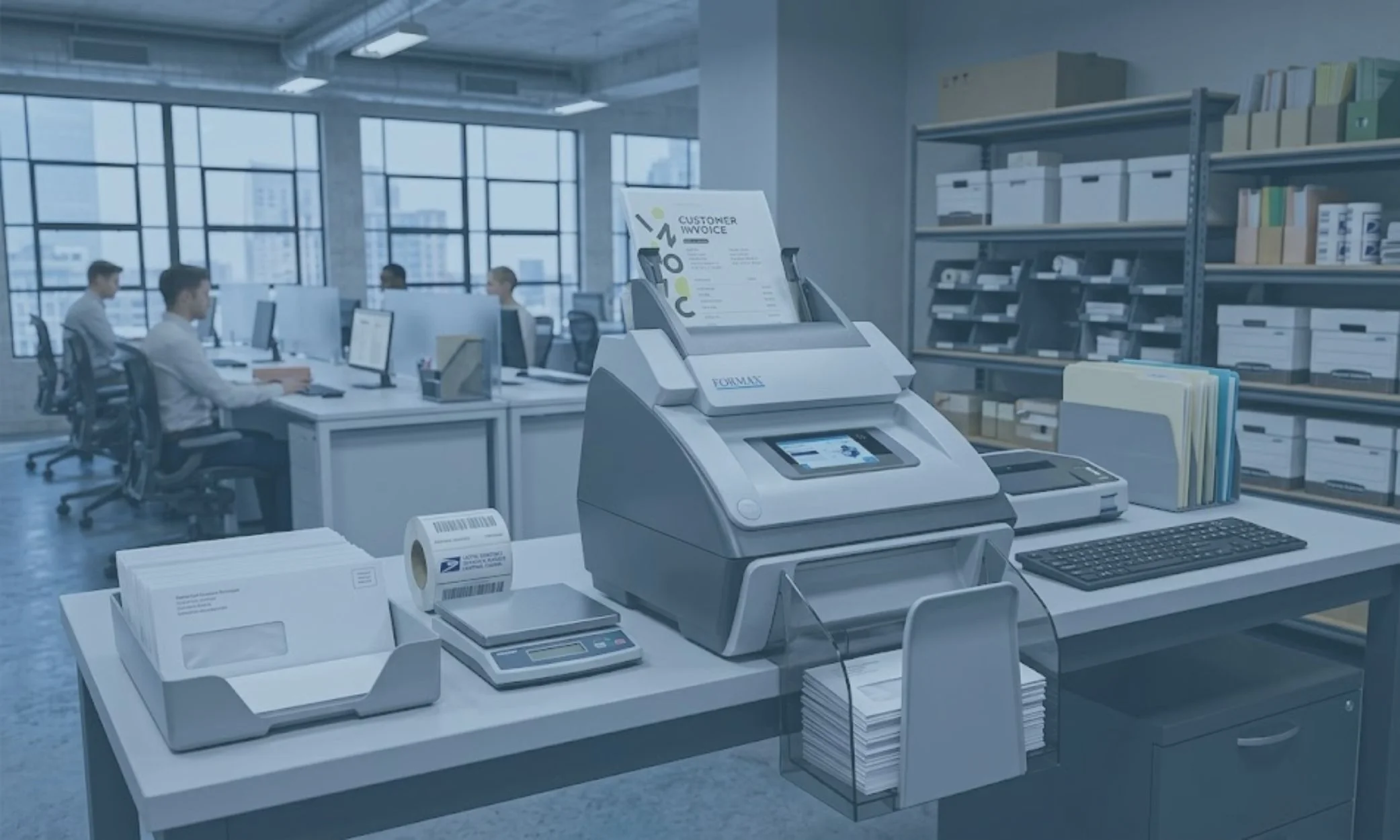 Formax FD 6104 Low Volume Automatic Folder Inserter Machine for Efficient Office Mailing
