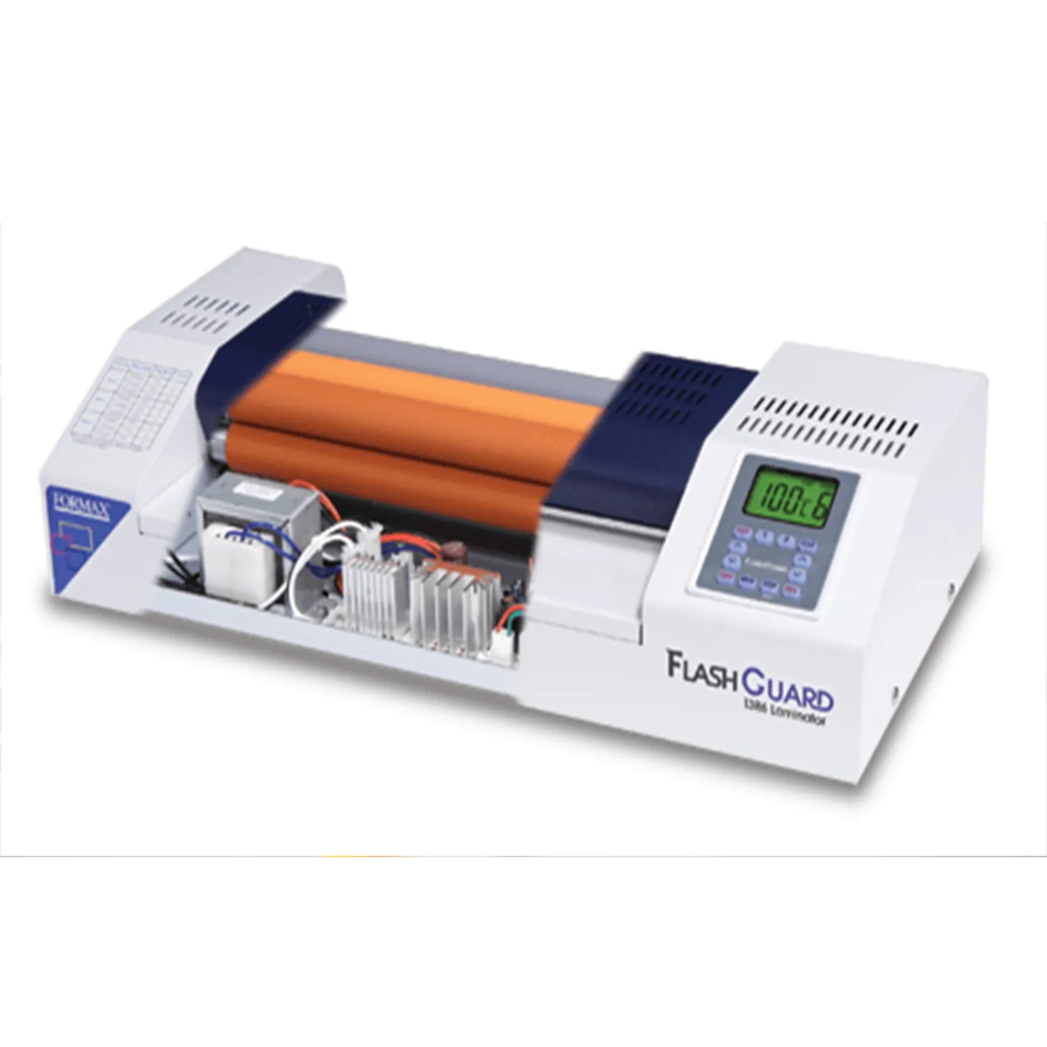 Formax FlashGuard 13R6 13" Heavy-Duty 6-Roller Thermal Pouch Laminator