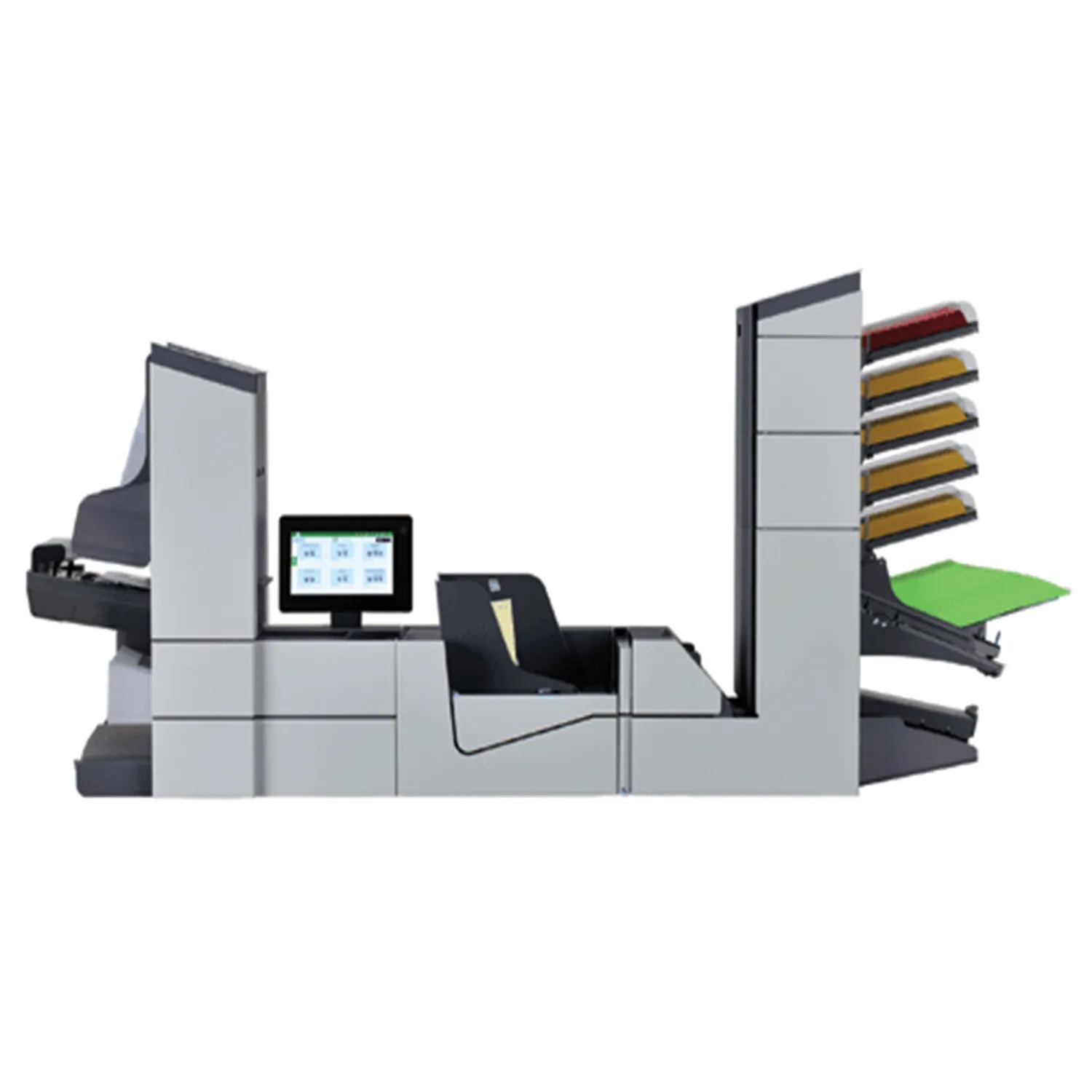 Formax 6608 Mid-Volume Folder Inserter – Four Station (2 Standard Feeders & 2 Special Feeders)