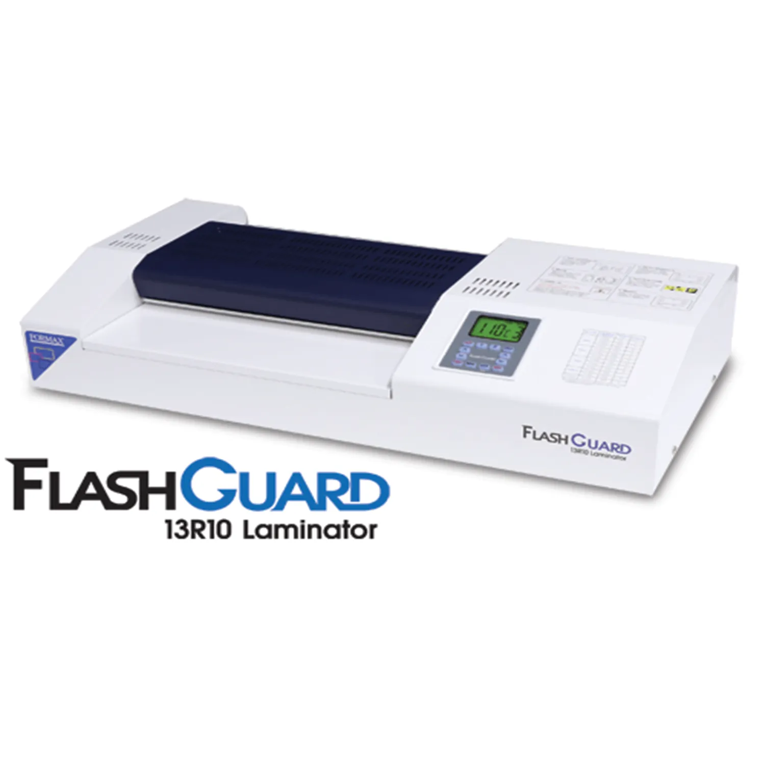 Formax FlashGuard 13R10 13" Heavy-Duty 10-Roller Thermal Pouch Laminator